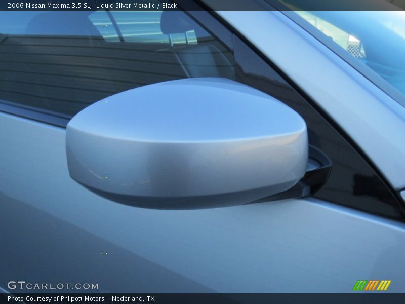 Liquid Silver Metallic / Black 2006 Nissan Maxima 3.5 SL