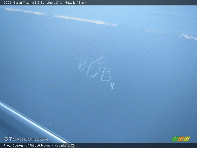 Liquid Silver Metallic / Black 2006 Nissan Maxima 3.5 SL