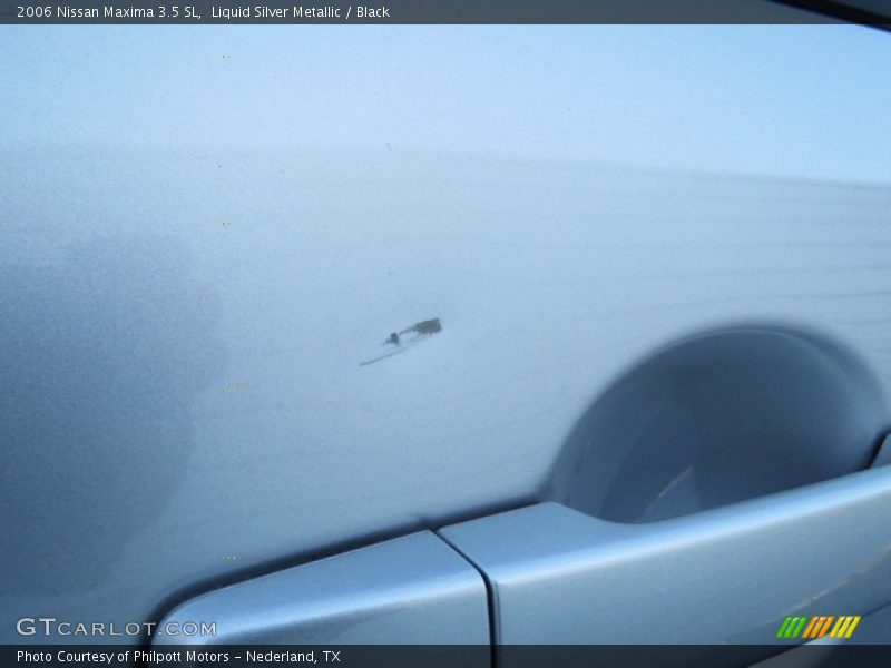 Liquid Silver Metallic / Black 2006 Nissan Maxima 3.5 SL