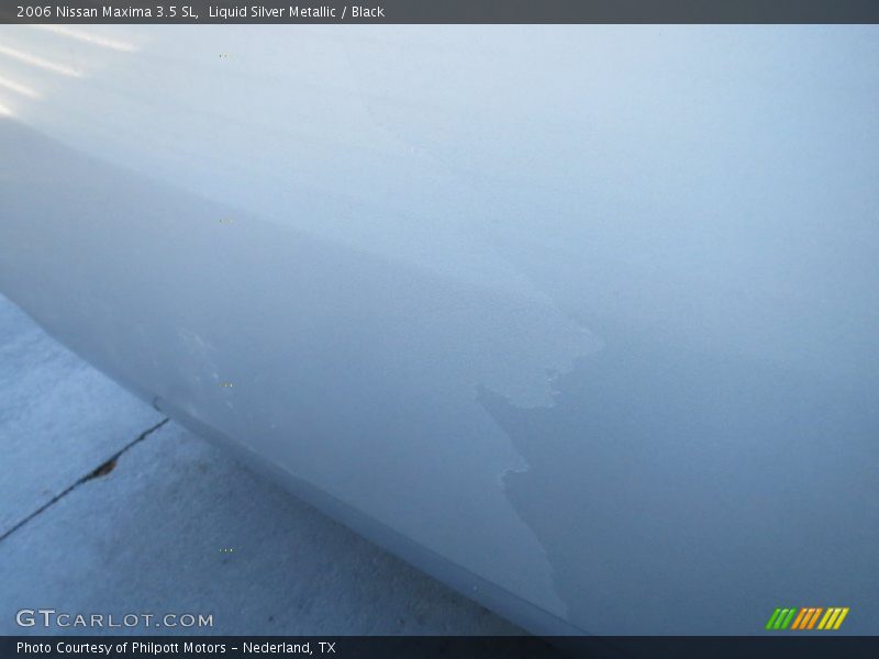 Liquid Silver Metallic / Black 2006 Nissan Maxima 3.5 SL