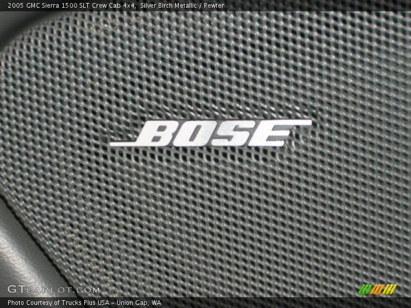 Silver Birch Metallic / Pewter 2005 GMC Sierra 1500 SLT Crew Cab 4x4