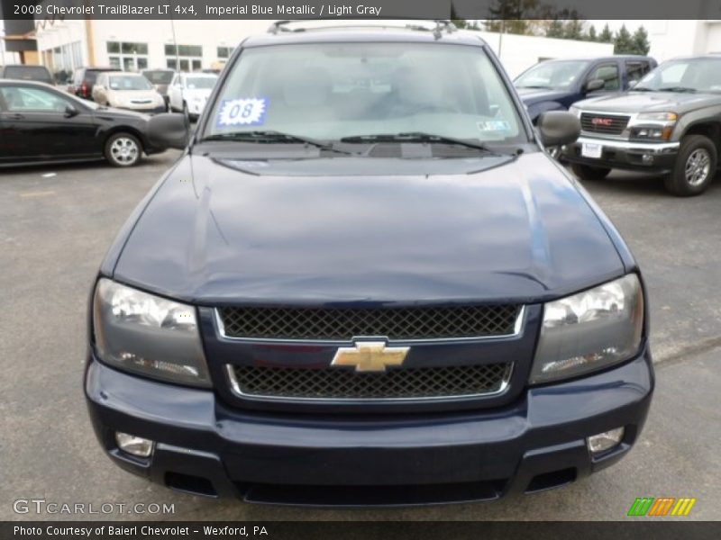 Imperial Blue Metallic / Light Gray 2008 Chevrolet TrailBlazer LT 4x4