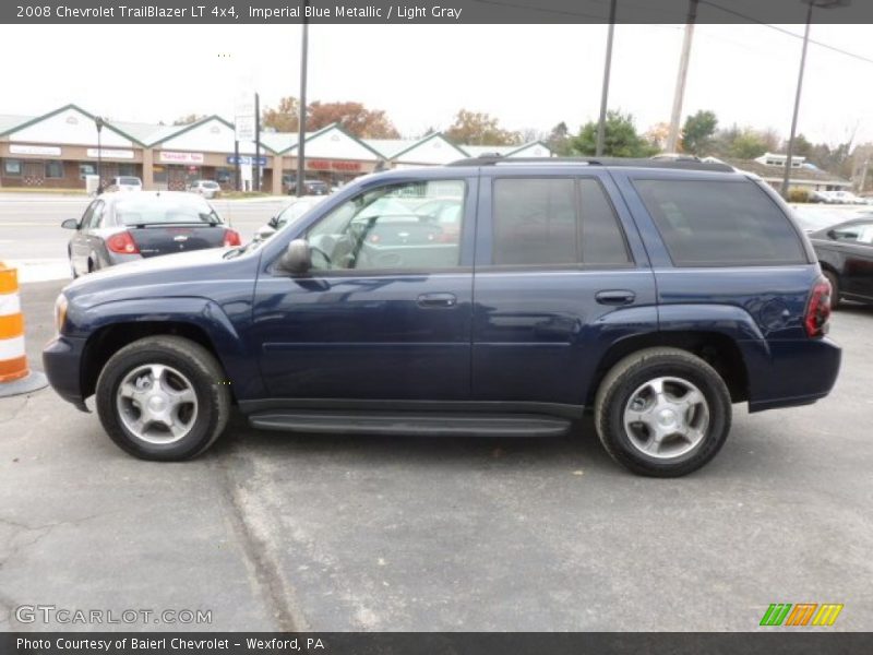 Imperial Blue Metallic / Light Gray 2008 Chevrolet TrailBlazer LT 4x4
