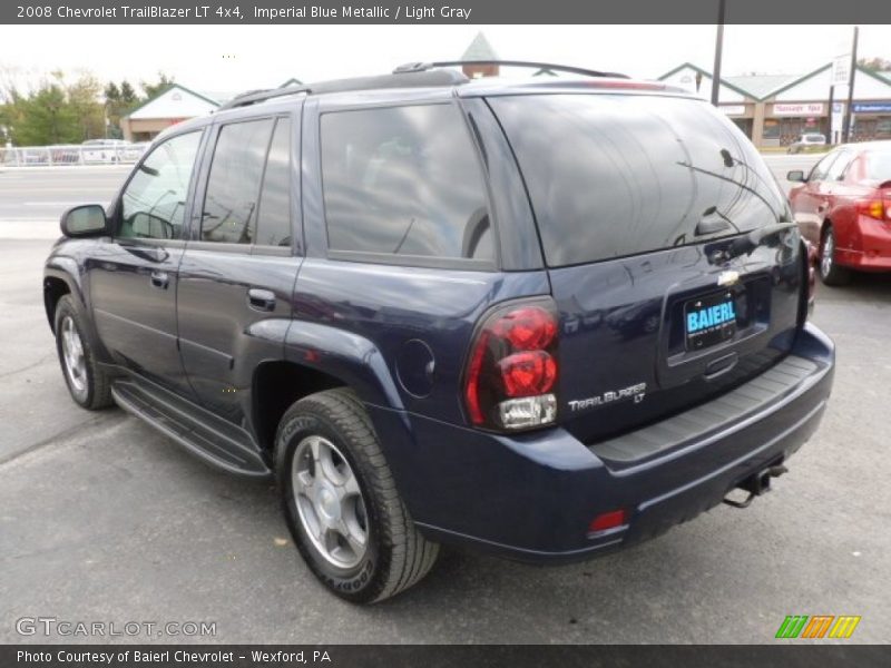 Imperial Blue Metallic / Light Gray 2008 Chevrolet TrailBlazer LT 4x4