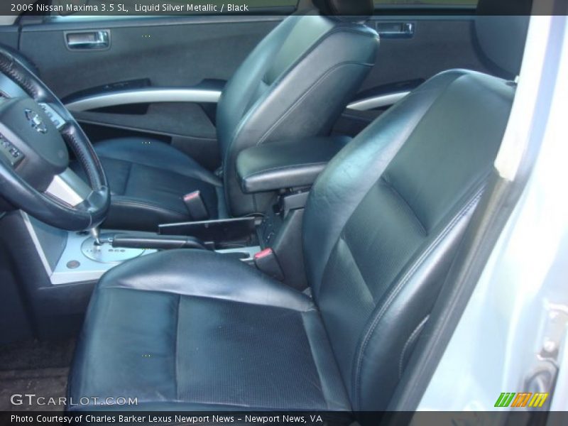 Liquid Silver Metallic / Black 2006 Nissan Maxima 3.5 SL