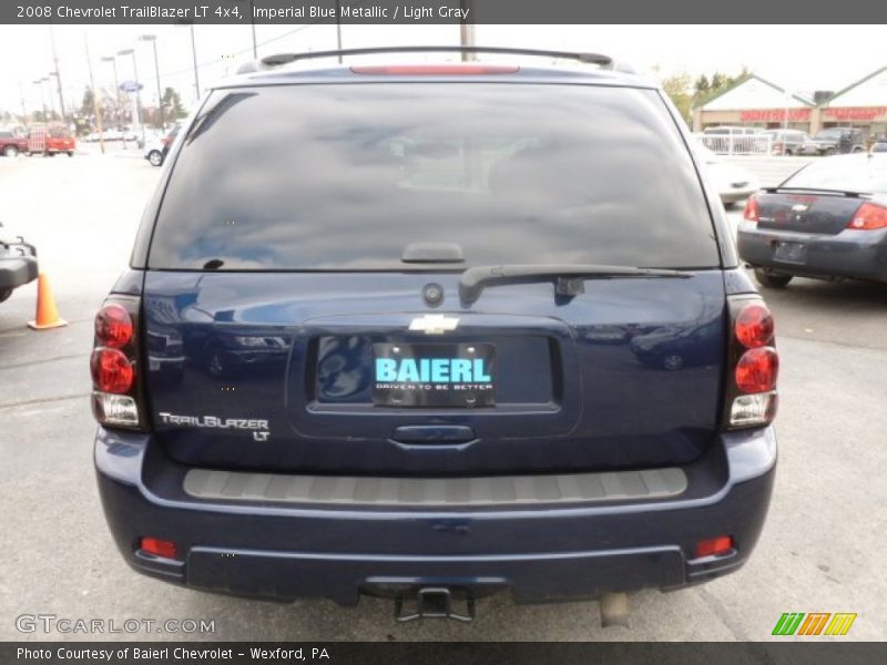 Imperial Blue Metallic / Light Gray 2008 Chevrolet TrailBlazer LT 4x4