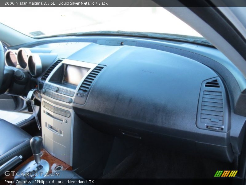 Liquid Silver Metallic / Black 2006 Nissan Maxima 3.5 SL