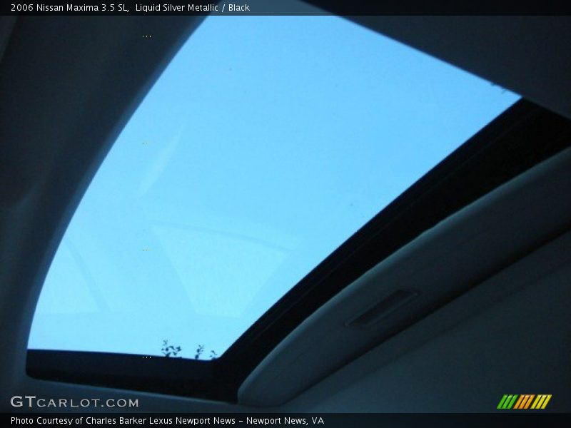 Liquid Silver Metallic / Black 2006 Nissan Maxima 3.5 SL