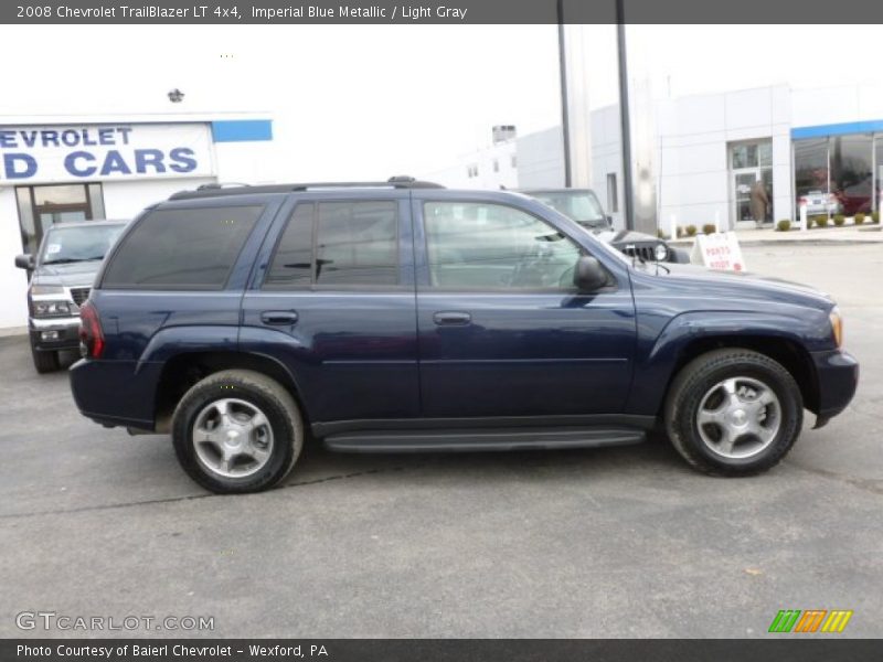 Imperial Blue Metallic / Light Gray 2008 Chevrolet TrailBlazer LT 4x4
