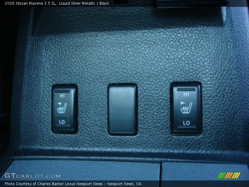 Liquid Silver Metallic / Black 2006 Nissan Maxima 3.5 SL