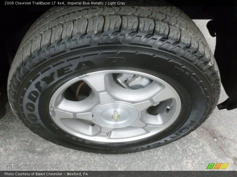 Imperial Blue Metallic / Light Gray 2008 Chevrolet TrailBlazer LT 4x4