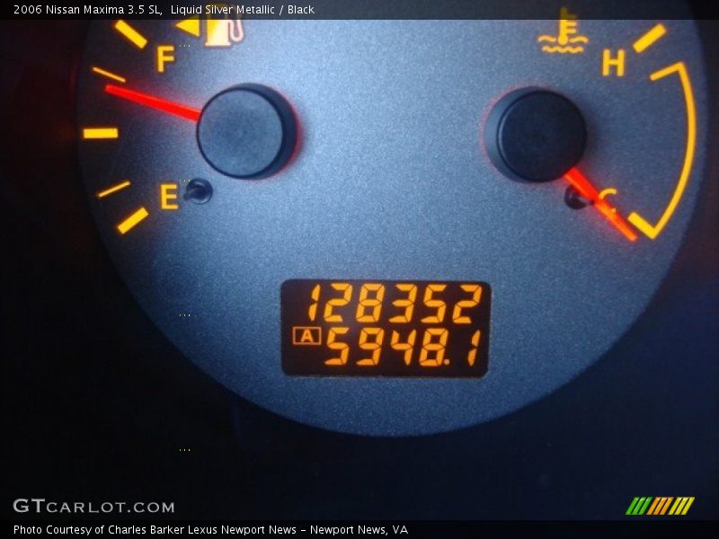 Liquid Silver Metallic / Black 2006 Nissan Maxima 3.5 SL