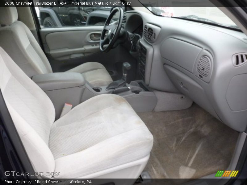 Imperial Blue Metallic / Light Gray 2008 Chevrolet TrailBlazer LT 4x4