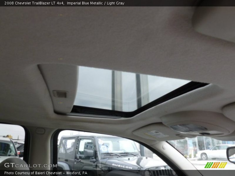 Imperial Blue Metallic / Light Gray 2008 Chevrolet TrailBlazer LT 4x4