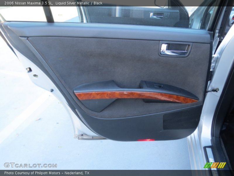 Liquid Silver Metallic / Black 2006 Nissan Maxima 3.5 SL
