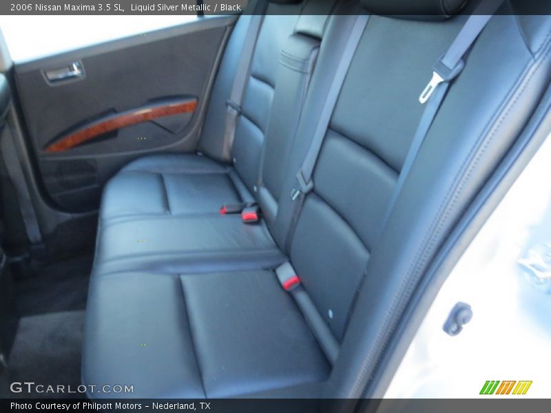 Liquid Silver Metallic / Black 2006 Nissan Maxima 3.5 SL