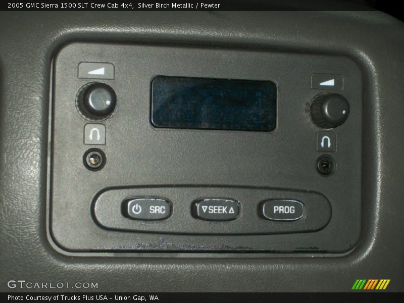 Silver Birch Metallic / Pewter 2005 GMC Sierra 1500 SLT Crew Cab 4x4
