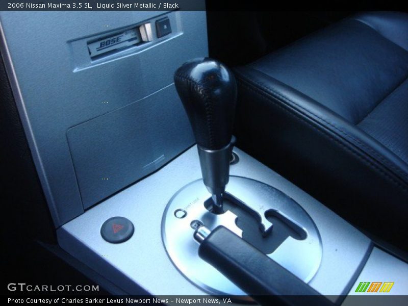 Liquid Silver Metallic / Black 2006 Nissan Maxima 3.5 SL