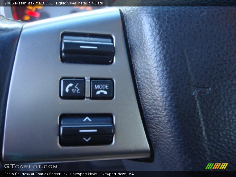 Liquid Silver Metallic / Black 2006 Nissan Maxima 3.5 SL