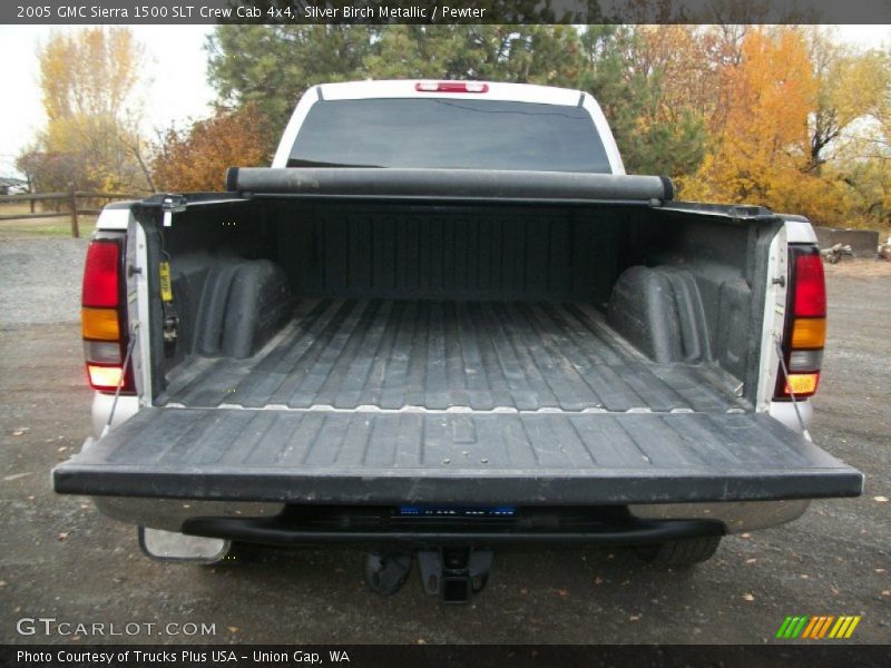Silver Birch Metallic / Pewter 2005 GMC Sierra 1500 SLT Crew Cab 4x4
