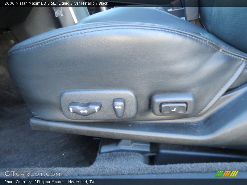 Liquid Silver Metallic / Black 2006 Nissan Maxima 3.5 SL