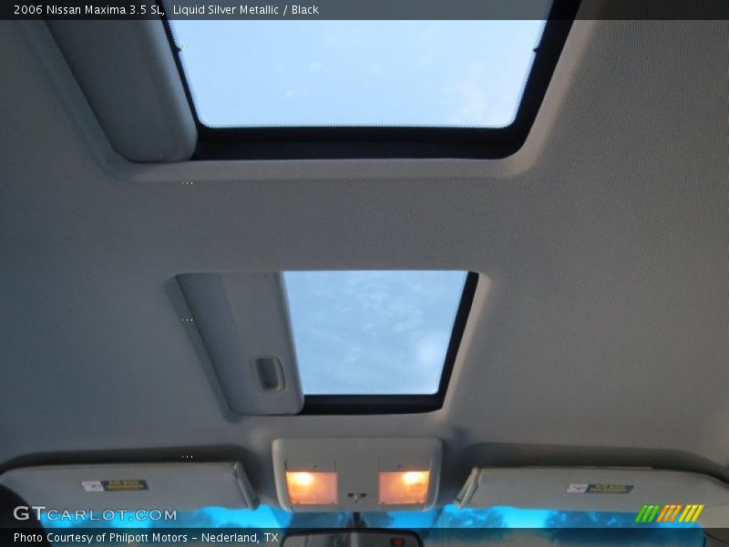 Liquid Silver Metallic / Black 2006 Nissan Maxima 3.5 SL