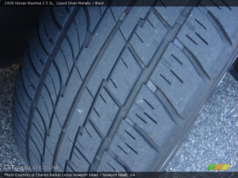 Liquid Silver Metallic / Black 2006 Nissan Maxima 3.5 SL