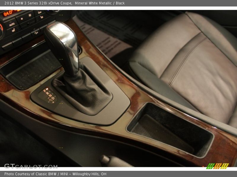 Mineral White Metallic / Black 2012 BMW 3 Series 328i xDrive Coupe