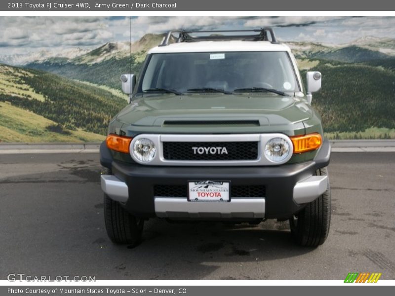 Army Green / Dark Charcoal 2013 Toyota FJ Cruiser 4WD