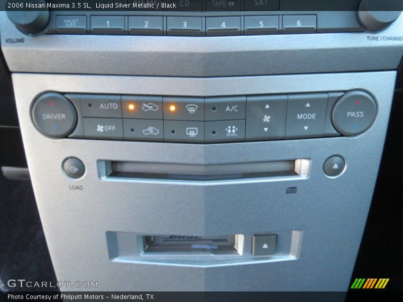 Liquid Silver Metallic / Black 2006 Nissan Maxima 3.5 SL