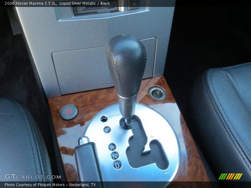 Liquid Silver Metallic / Black 2006 Nissan Maxima 3.5 SL