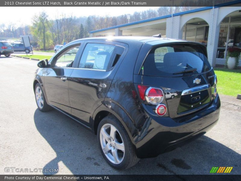 Black Granite Metallic / Jet Black/Dark Titanium 2013 Chevrolet Sonic LTZ Hatch