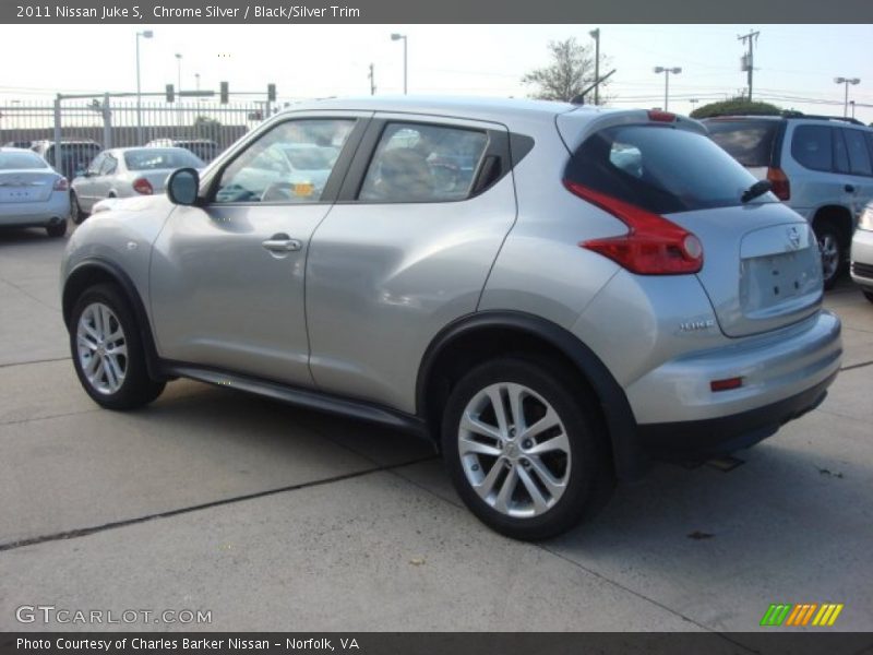 Chrome Silver / Black/Silver Trim 2011 Nissan Juke S