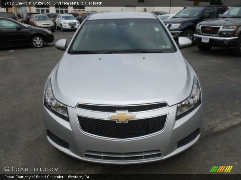 Silver Ice Metallic / Jet Black 2012 Chevrolet Cruze Eco