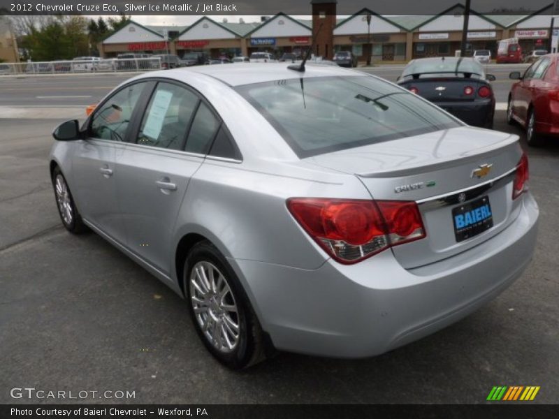 Silver Ice Metallic / Jet Black 2012 Chevrolet Cruze Eco