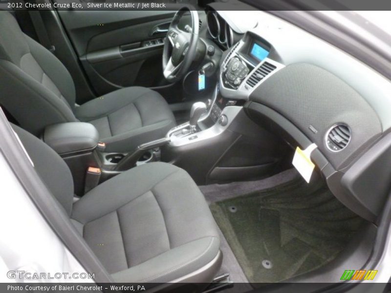 Silver Ice Metallic / Jet Black 2012 Chevrolet Cruze Eco