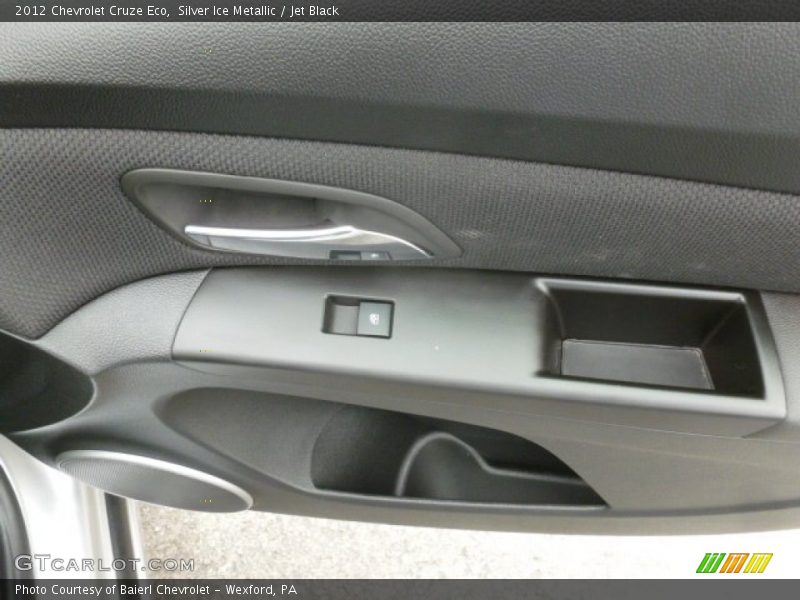 Silver Ice Metallic / Jet Black 2012 Chevrolet Cruze Eco