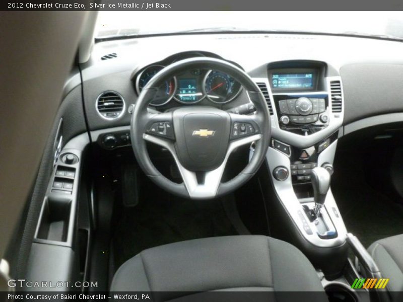 Silver Ice Metallic / Jet Black 2012 Chevrolet Cruze Eco