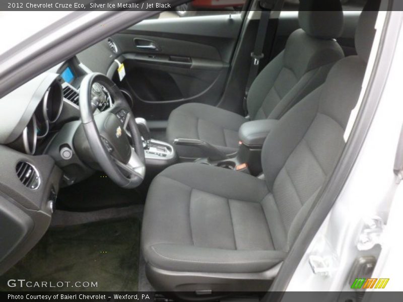 Silver Ice Metallic / Jet Black 2012 Chevrolet Cruze Eco