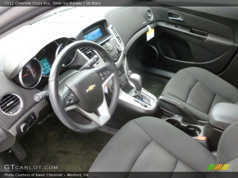 Silver Ice Metallic / Jet Black 2012 Chevrolet Cruze Eco