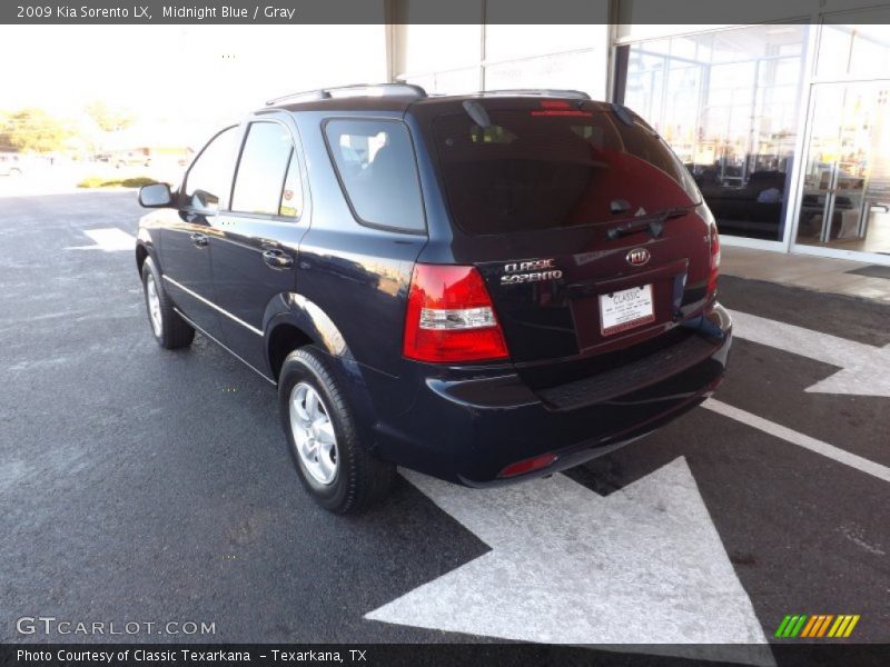 Midnight Blue / Gray 2009 Kia Sorento LX