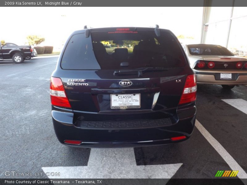 Midnight Blue / Gray 2009 Kia Sorento LX
