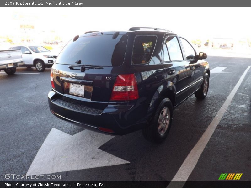 Midnight Blue / Gray 2009 Kia Sorento LX
