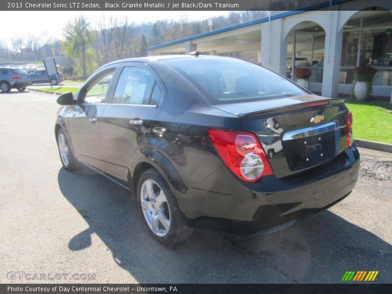 Black Granite Metallic / Jet Black/Dark Titanium 2013 Chevrolet Sonic LTZ Sedan