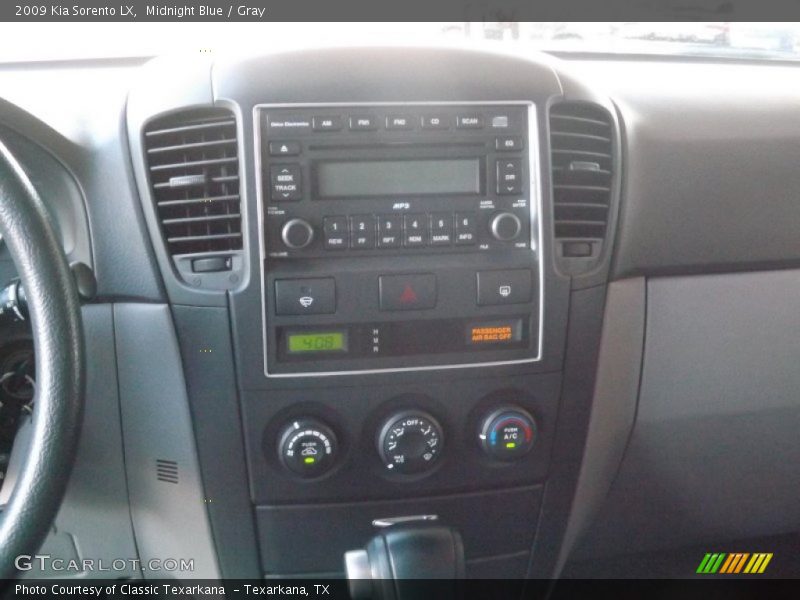 Midnight Blue / Gray 2009 Kia Sorento LX