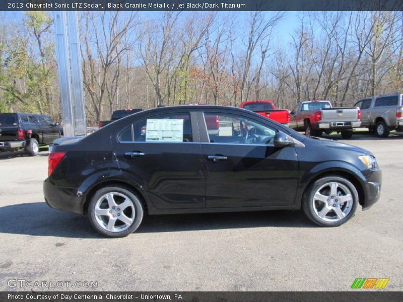  2013 Sonic LTZ Sedan Black Granite Metallic