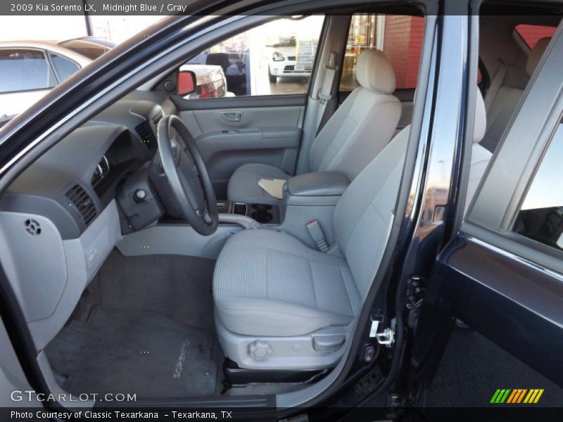 Midnight Blue / Gray 2009 Kia Sorento LX