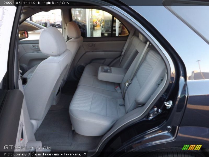 Midnight Blue / Gray 2009 Kia Sorento LX