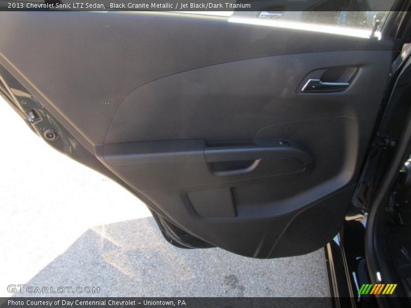 Black Granite Metallic / Jet Black/Dark Titanium 2013 Chevrolet Sonic LTZ Sedan