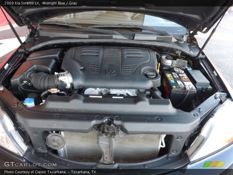 Midnight Blue / Gray 2009 Kia Sorento LX